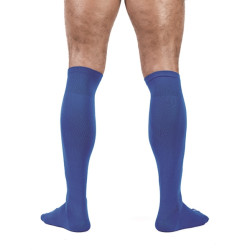 Mr B - Mister B Chaussettes hautes Foot Socks Bleu